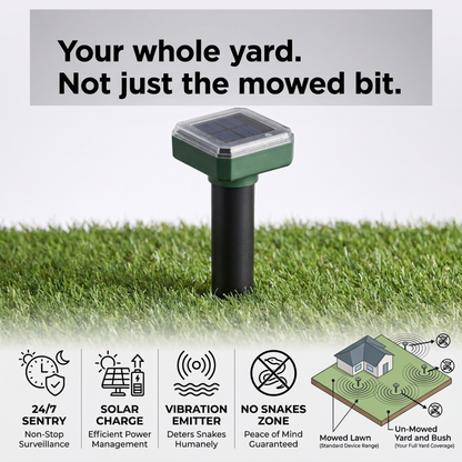 Ground™ Solar Snake & Rodent Repeller Stakes | Pack x 2