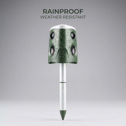 Patrol360™ Solar & Animal Repeller — 360° Coverage
