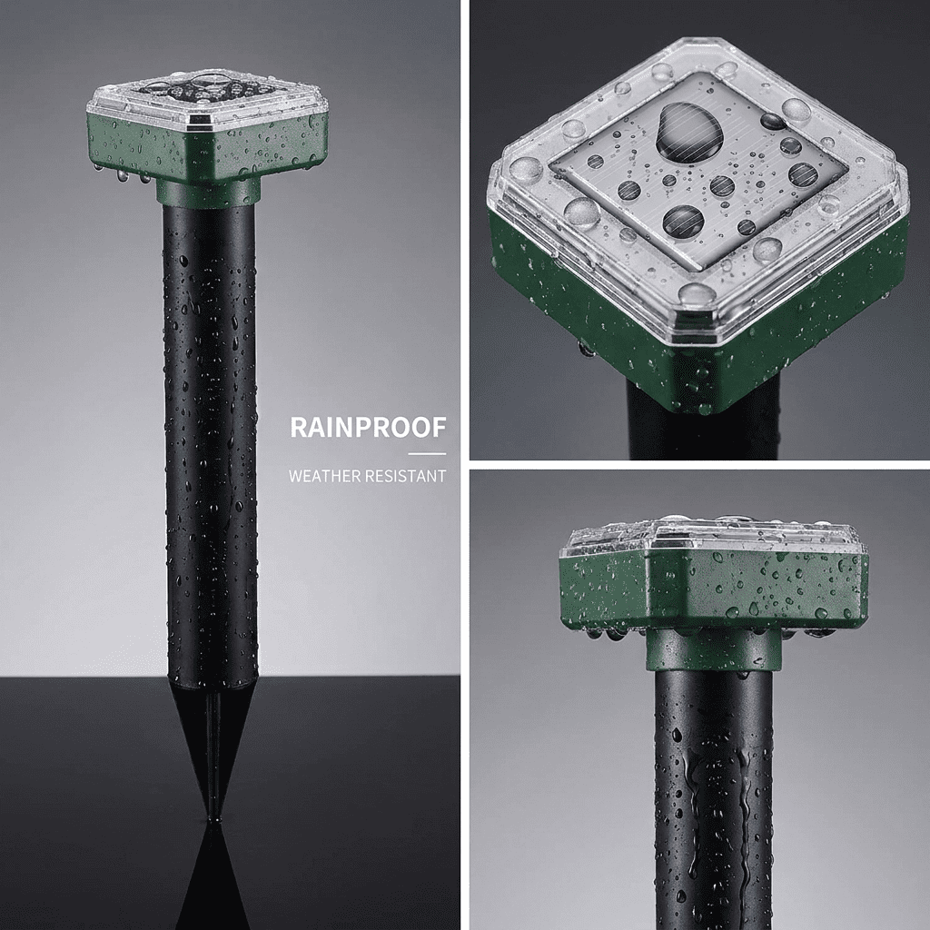 Ground™ Solar Snake & Rodent Repeller Stakes | Pack x 2