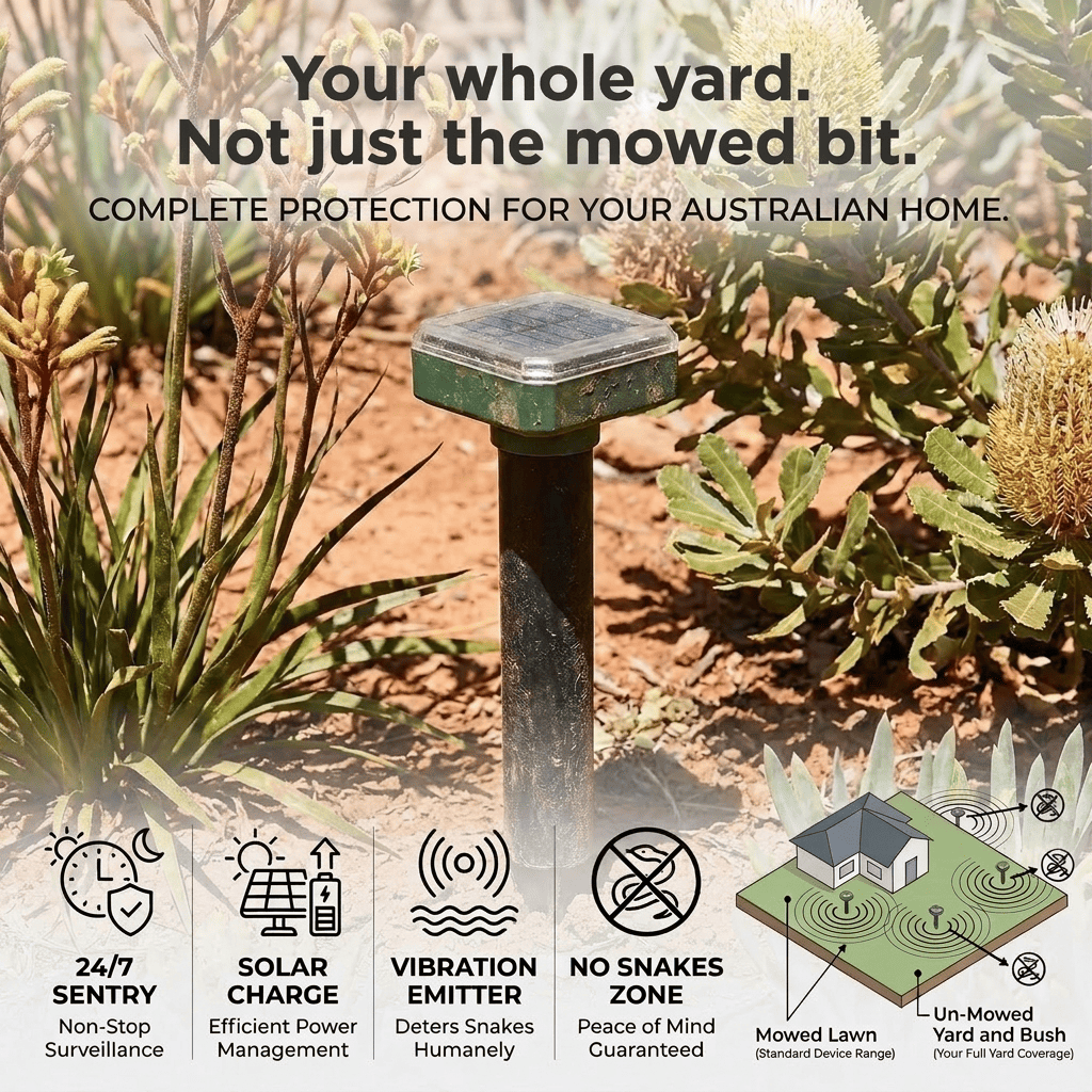 Ground™ Solar Snake & Rodent Repeller Stakes | Pack x 2